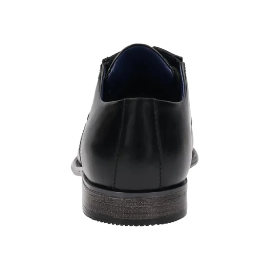 Bugatti fekete férfi alkalmi cipő  comfort wide nagyméretben