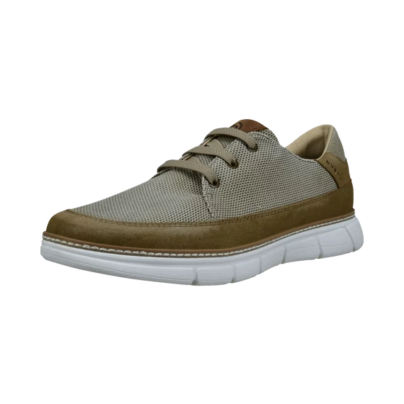 Bugatti bézs férfi vászoncipő nagyméretben