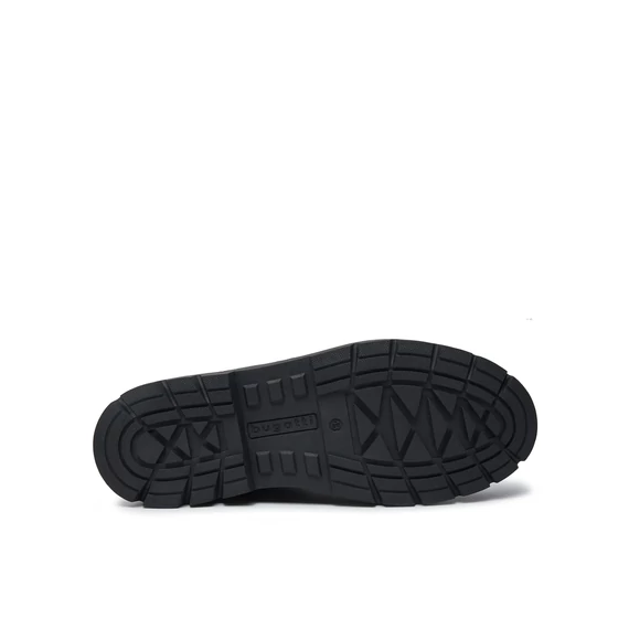 Bugatti fekete férfi bakancs nagyméretben