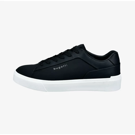 Bugatti fekete -fehér férfi sneakers nagyméretben