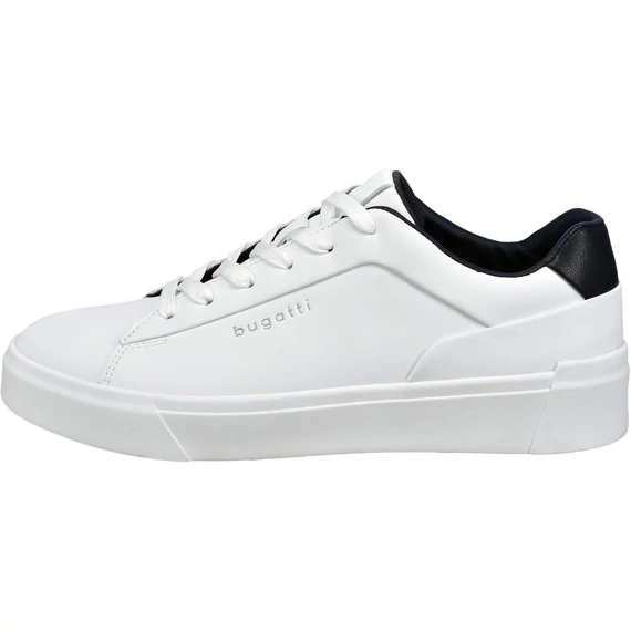 Bugatti fehér-sötétkék sneakers nagyméretben