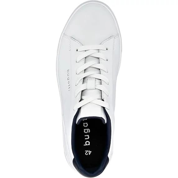 Bugatti fehér-sötétkék sneakers nagyméretben