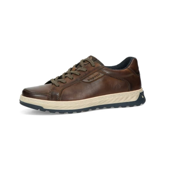 Bugatti sötétbarna férfi cipő nagyméretben