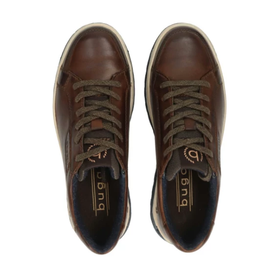 Bugatti sötétbarna férfi cipő nagyméretben