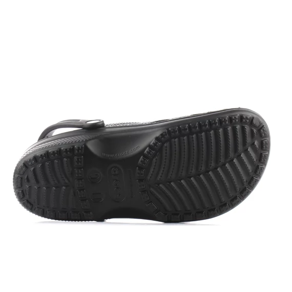 Crocs Classic fekete papucs nagyméretben