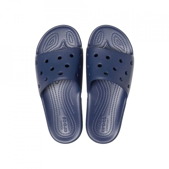 Crocs classic pántos sötétkék papucs nagyméretben