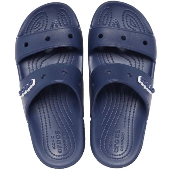 Crocs classic pántos sötétkék papucs nagyméretben