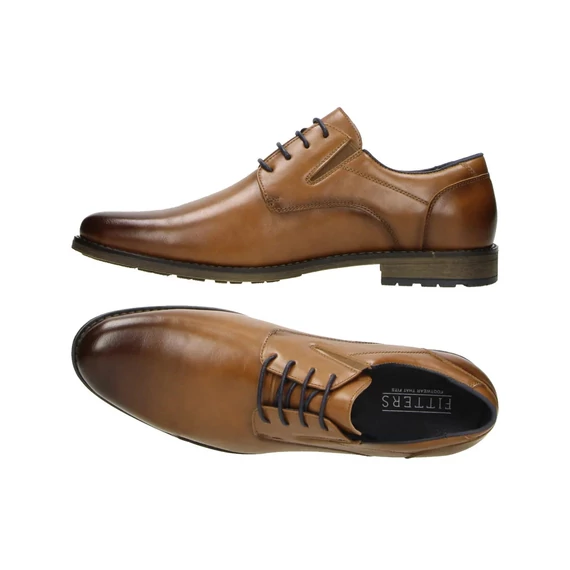 Fitters Max konyakbarna férfi cipő nagyméretben