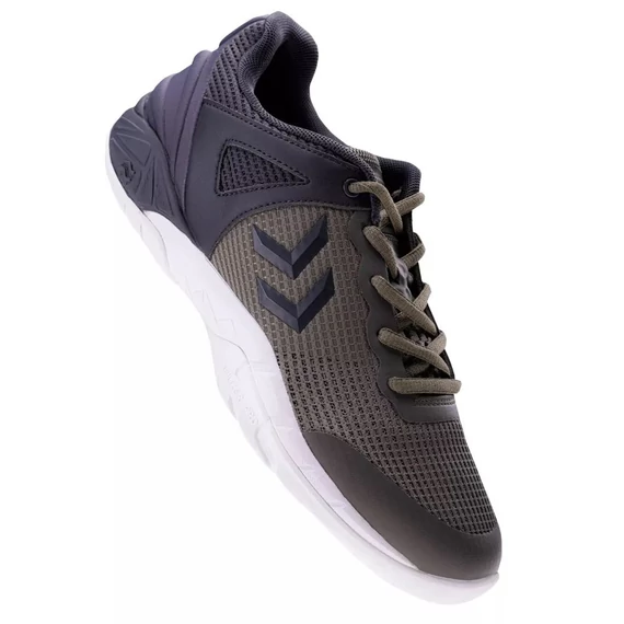 Hummel Aero 180 khaki zöld kézilabda teremcipő nagyméretben