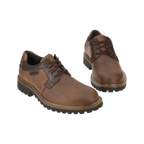 Josef Seibel barna férfi cipő vízálló nagyméretben