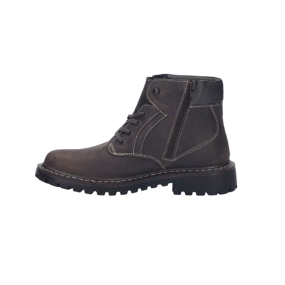 Josef Seibel sötétbarna férfi bakancs, vízálló, nagyméretben