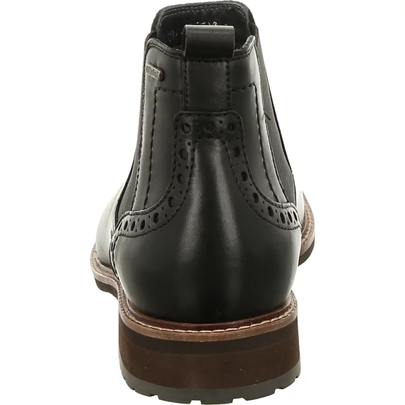 Josef Seibel fekete férfi bokacsizma nagyméretben