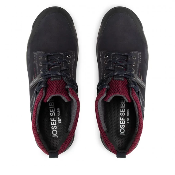 Josef Seibel sötétkék férfi cipő nagyméretben