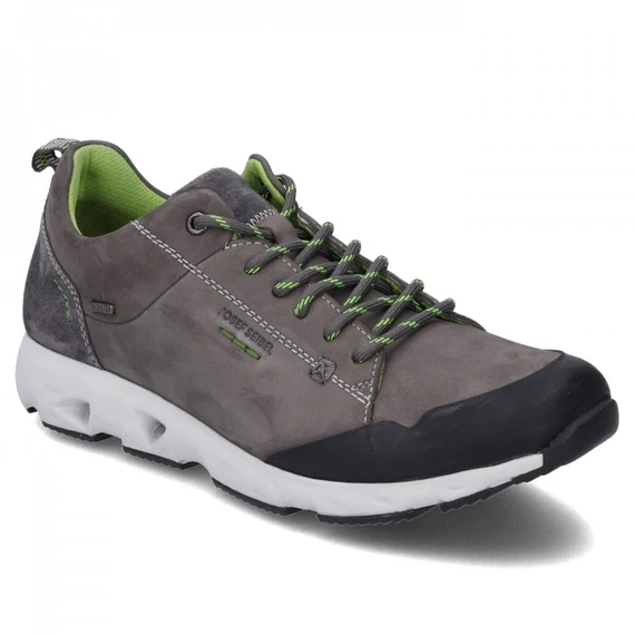 Josef Seibel szürke bőr férfi cipő nagyméretben