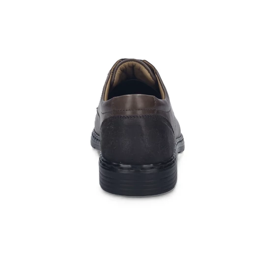 Josef Seibel sötétbarna bőr férfi cipő nagyméretben