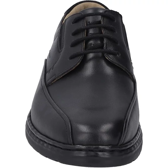 Josef Seibel fekete bőr férfi cipő nagyméretben