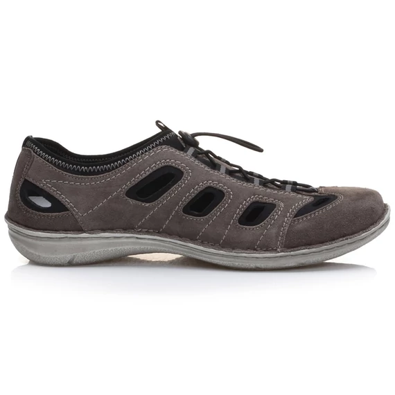 Josef Seibel szürke bőr férfi cipő nagyméretben