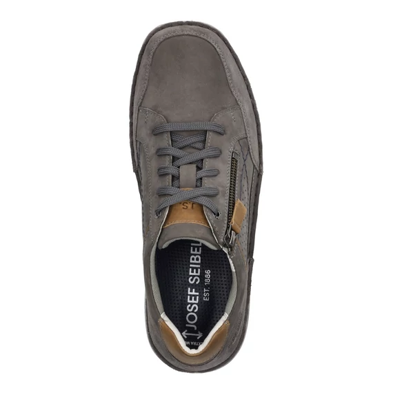 Josef Seibel New Anvers 11 szürke férfi cipő EXTRA széles nagyméretben