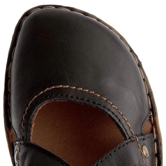 Josef Seibel fekete női cipő nagyméretben