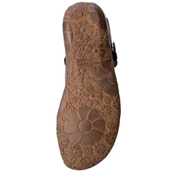 Josef Seibel fekete női cipő nagyméretben