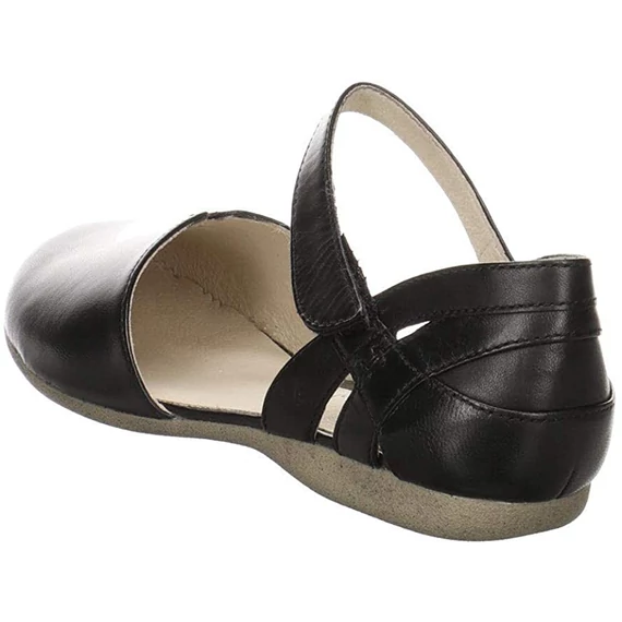 Josef Seibel fekete női cipő nagyméretben 