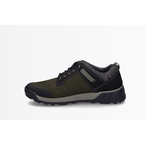 Josef Seibel sötétzöld bőr férfi cipő nagyméretben