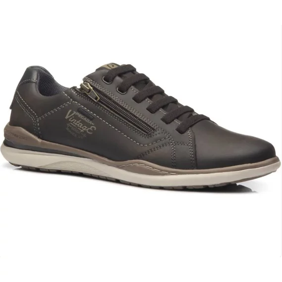 Pegada sötétbarna férfi cipő nagyméretben