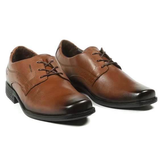 Pegada barna elegáns férfi cipő nagyméretben