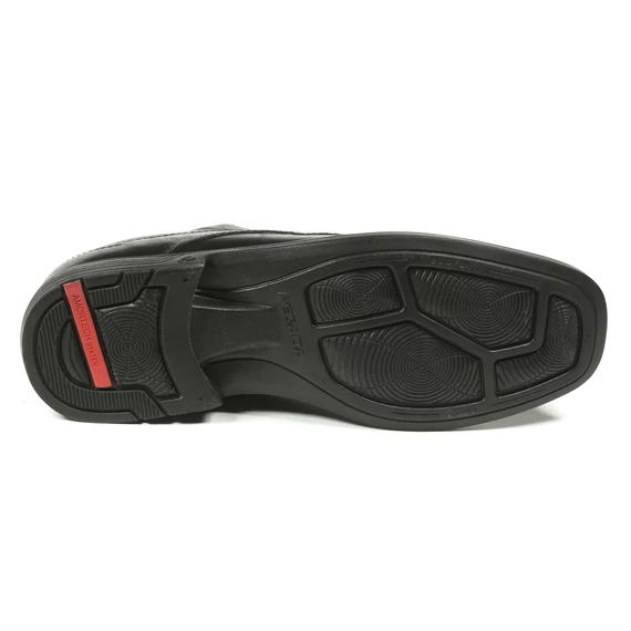 Pegada fekete elegáns férfi cipő nagyméretben