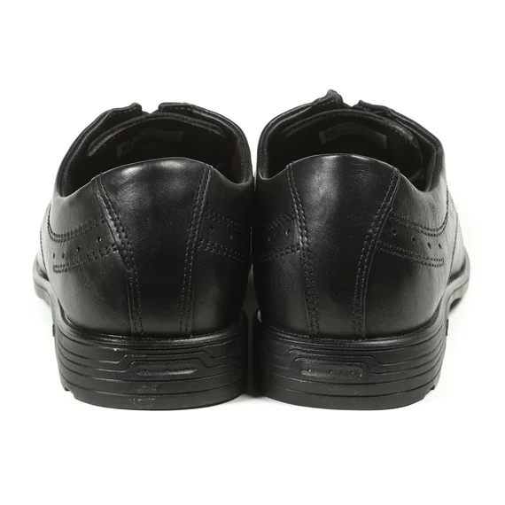 Pegada fekete elegáns férfi cipő nagyméretben