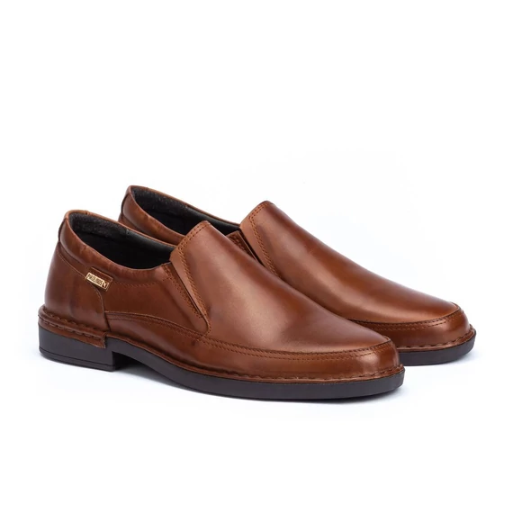 Pikolinos barna, bőr férfi cipő nagyméretben