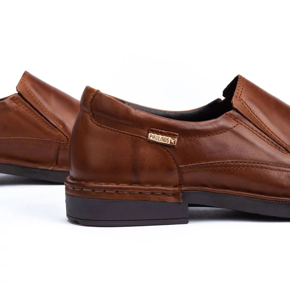 Pikolinos barna, bőr férfi cipő nagyméretben