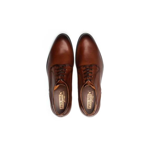 Pikolinos barna, bőr férfi cipő nagyméretben