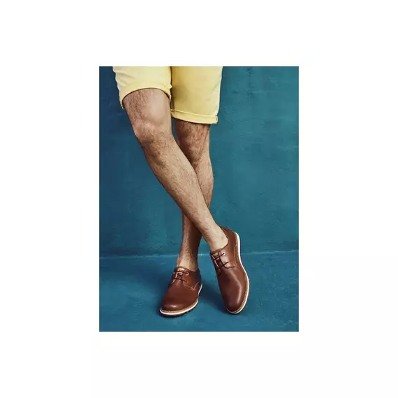 Pikolinos barna, bőr férfi cipő nagyméretben