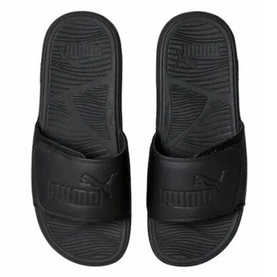 Puma Cool Cat 2.0 V fekete tépőzáras papucs nagyméretben