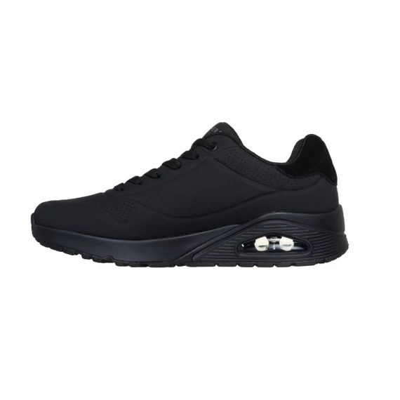Skechers Uno - Suited On Air férfi, fekete cipő nagyméretben