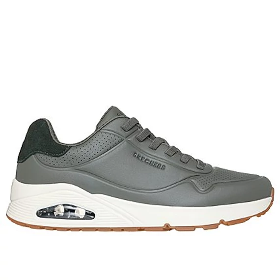 Skechers Uno - Tailored Air zöld férfi cipő nagyméretben