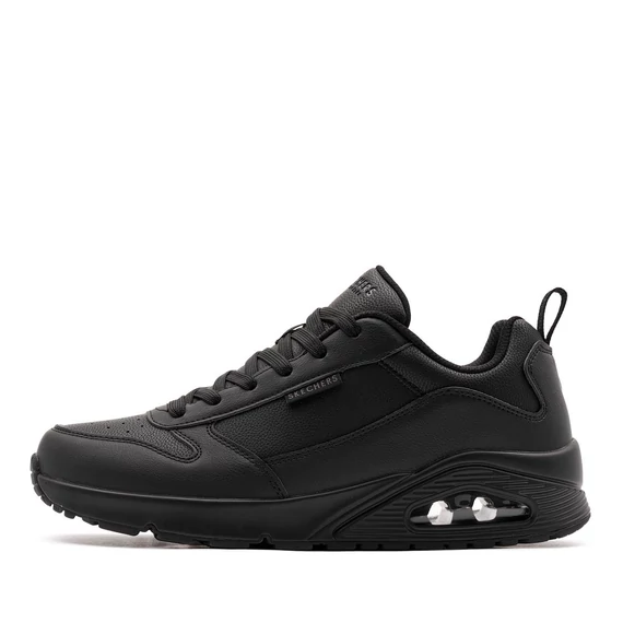 Skechers Uno-Alder férfi fekete cipő nagyméretben