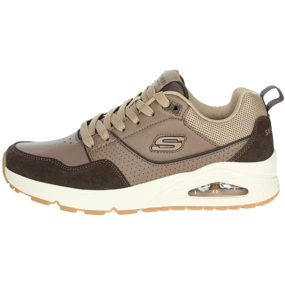 Skechers Uno - Retro One barna cipő nagyméretben