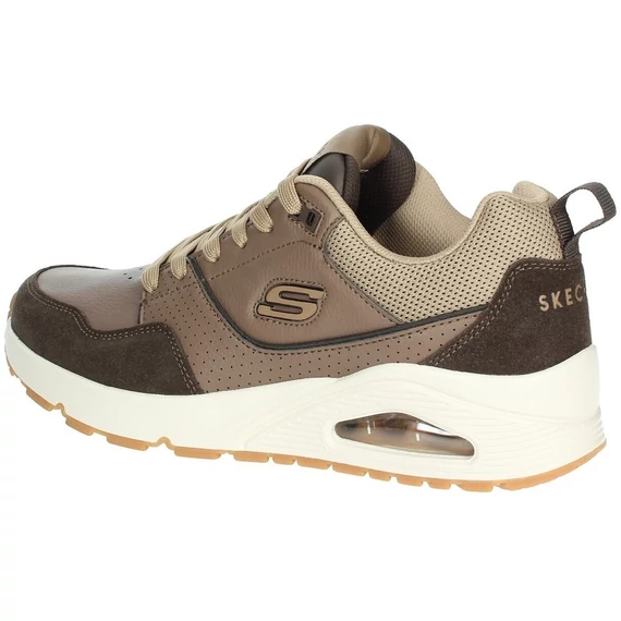 Skechers Uno - Retro One barna cipő nagyméretben