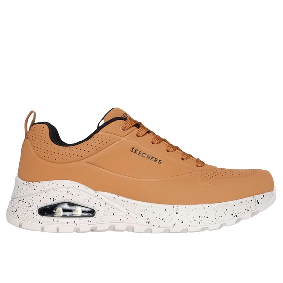 Skechers Uno Rugged - Wat-Air-Proof mustár cipő nagyméretben