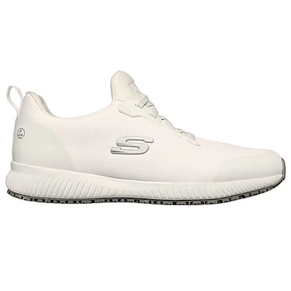 Skechers Work Squad SR - Myton  fehér nagyméretű munkavédelmi cipő