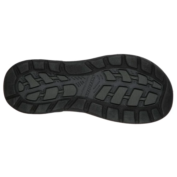 Skechers Dolano fekete papucs nagyméretben