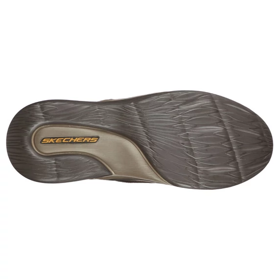 Skechers Arch Fit Darlo - Weedon férfi, sötétbarna cipő nagyméretnen