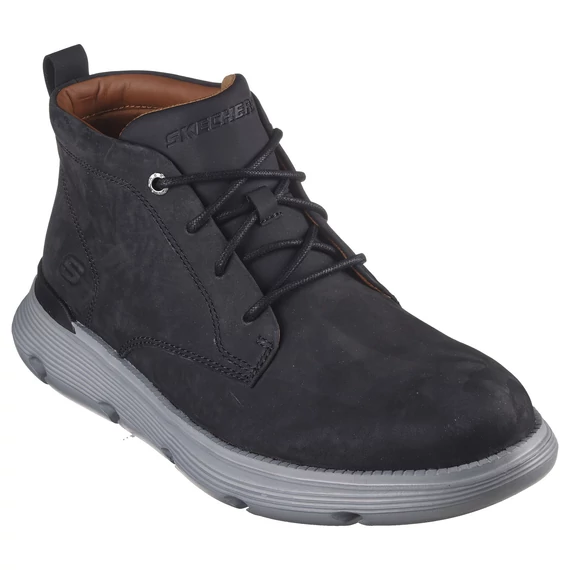 Skechers Classic Fit™ Garza - Fontaine fekete bakancs nagyméretben