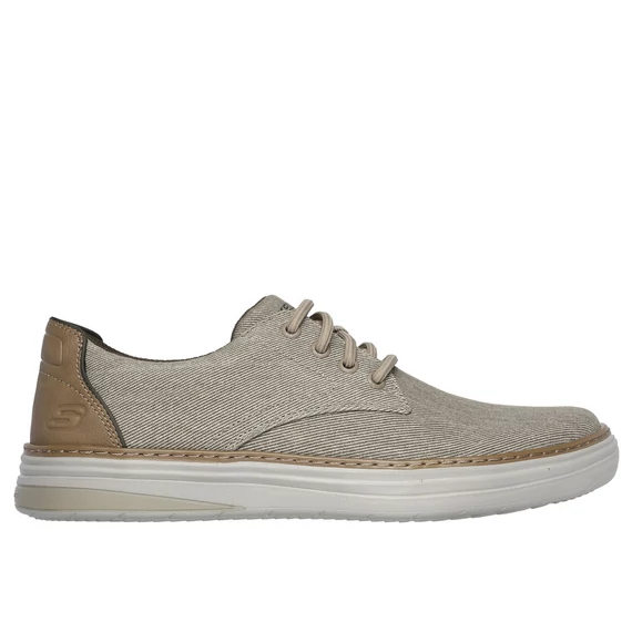Skechers Hyland Ratner khaki férfi vászoncipő nagyméretben