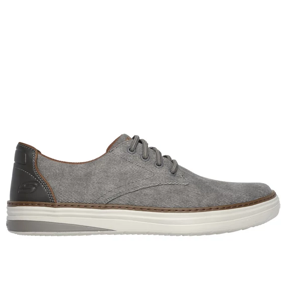 Skechers Hyland Ratner szürke, férfi vászoncipő nagyméretben