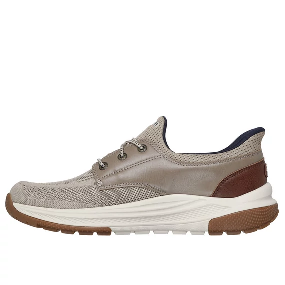 Skechers Slip-ins:Meroe - Alden bézs cipő nagyméretben