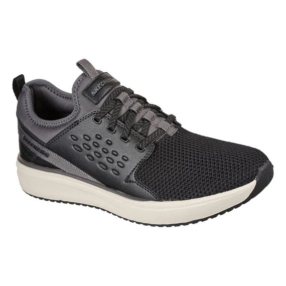 Skechers fekete férfi cipő nagyméretben