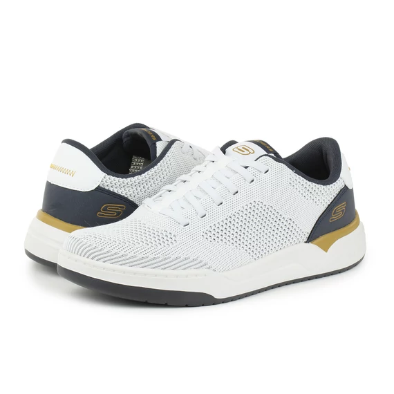 Skechers Corliss-Dorset férfi fehér cipő nagyméretben